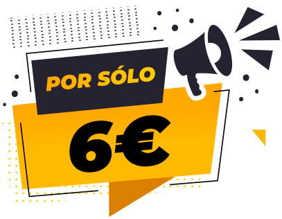 Por sólo 6€